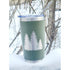 Trees 20oz Green Tumbler Stainless Steel with Metal Straw